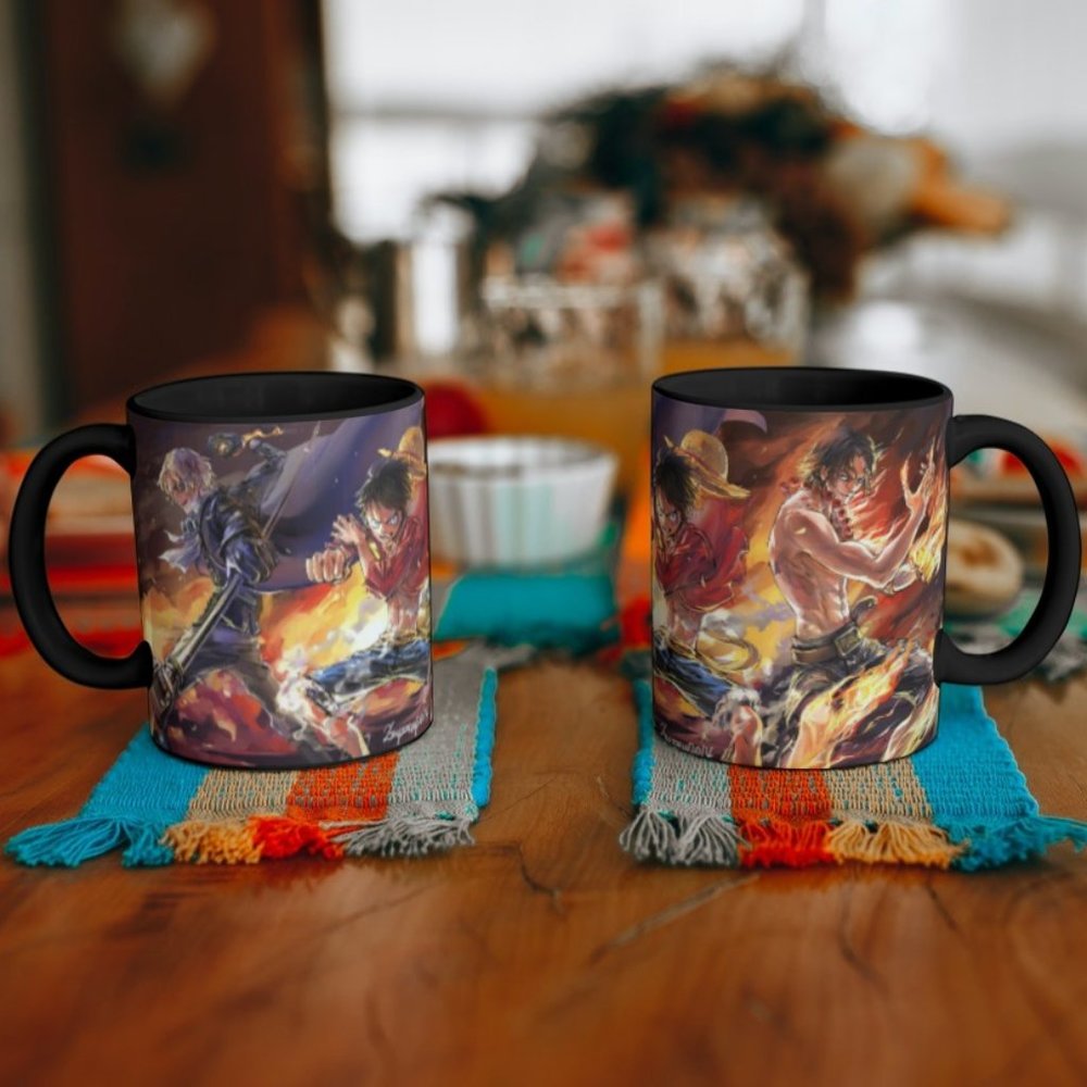 Anime One Piece Sublimation 11 oz Mug